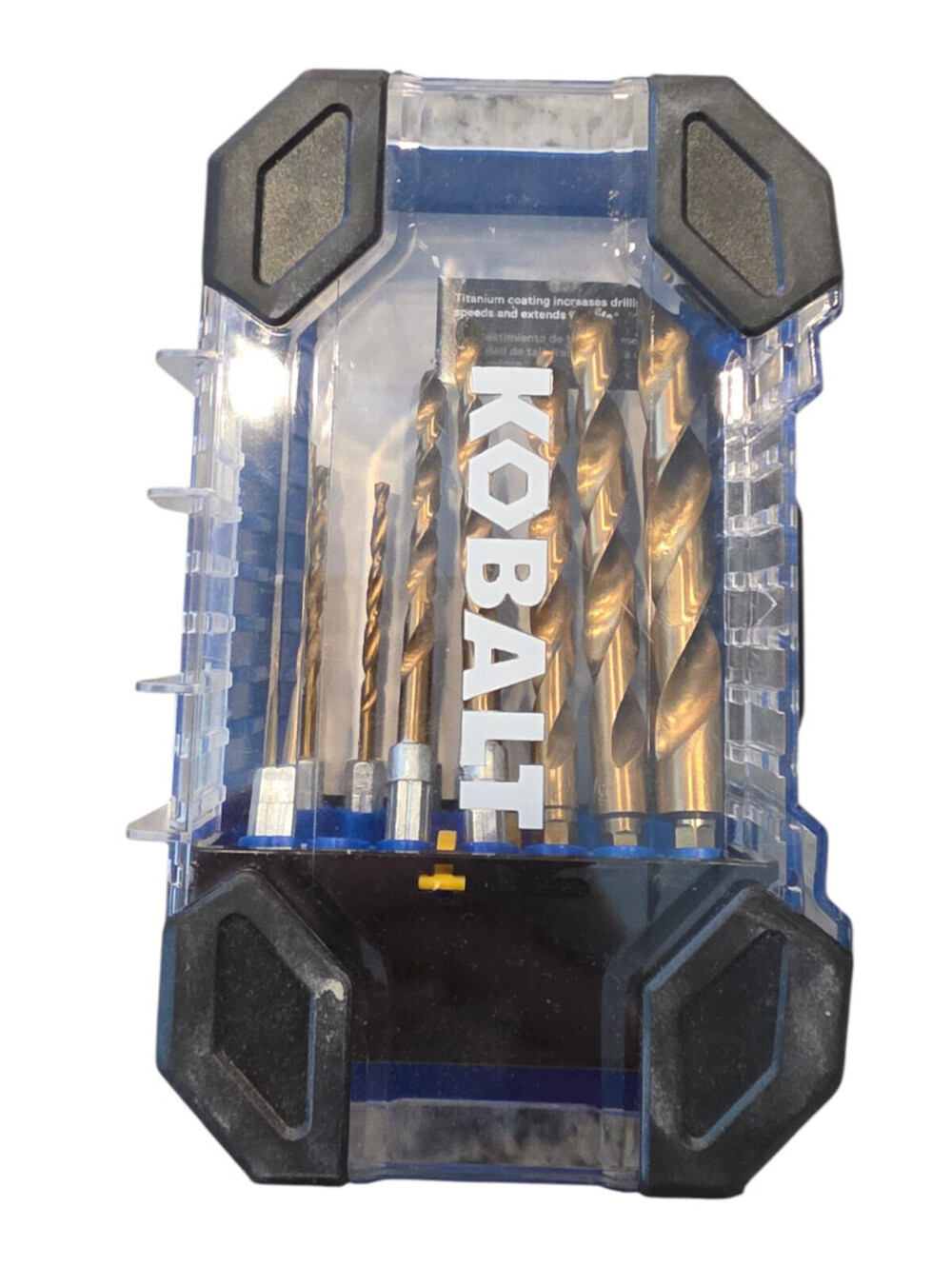 Kobalt 21-Piece Titanium Coated HSS Twist Drill Bit Set